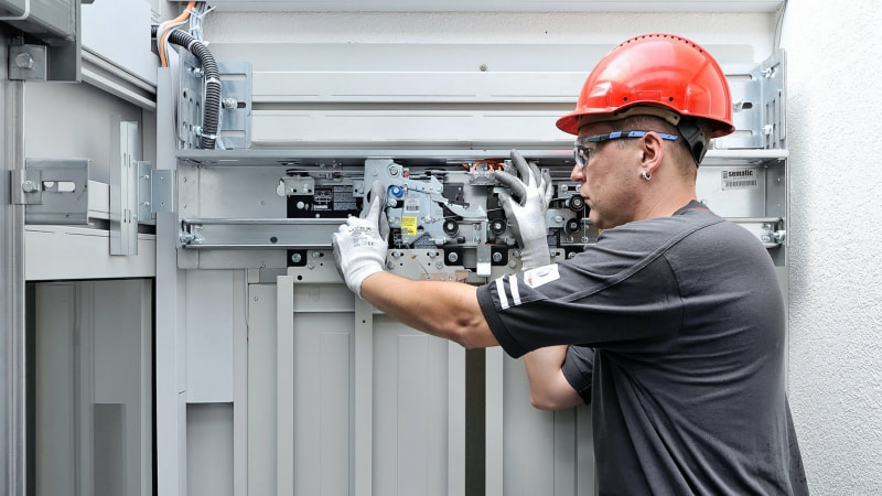 quy trình nghiệm thu lắp đặt thang máy