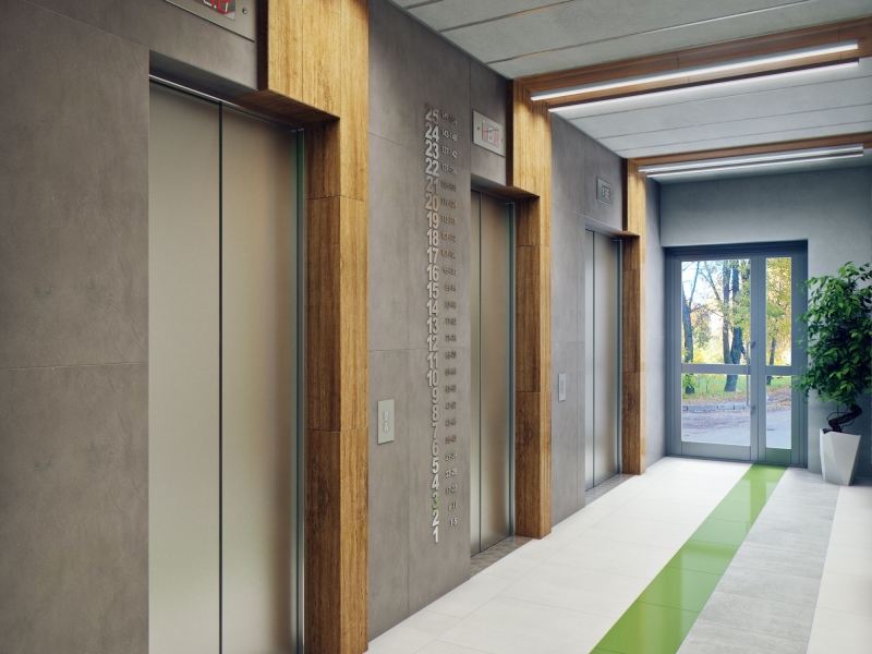 thang máy chung cư cao tầng