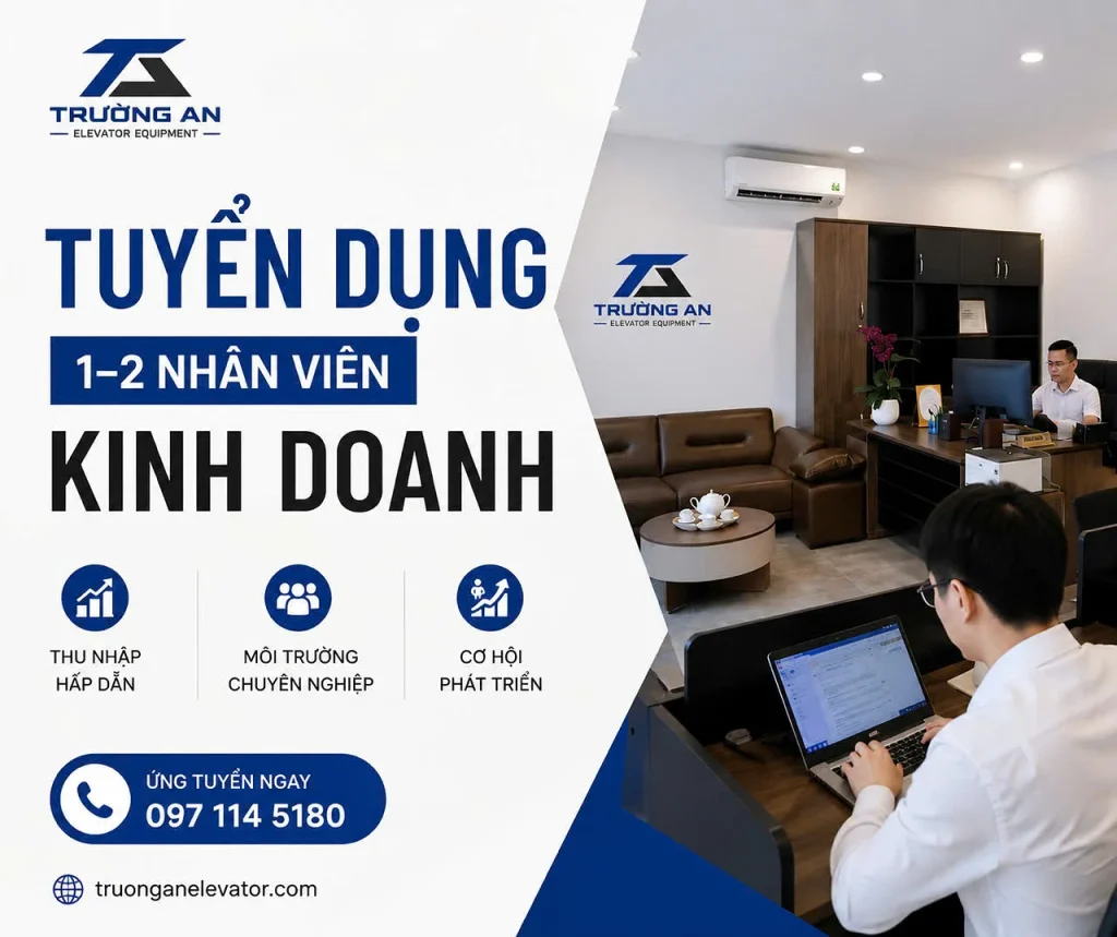 Tuyển dụng 1–2 nhân viên kinh doanh – Trường An
